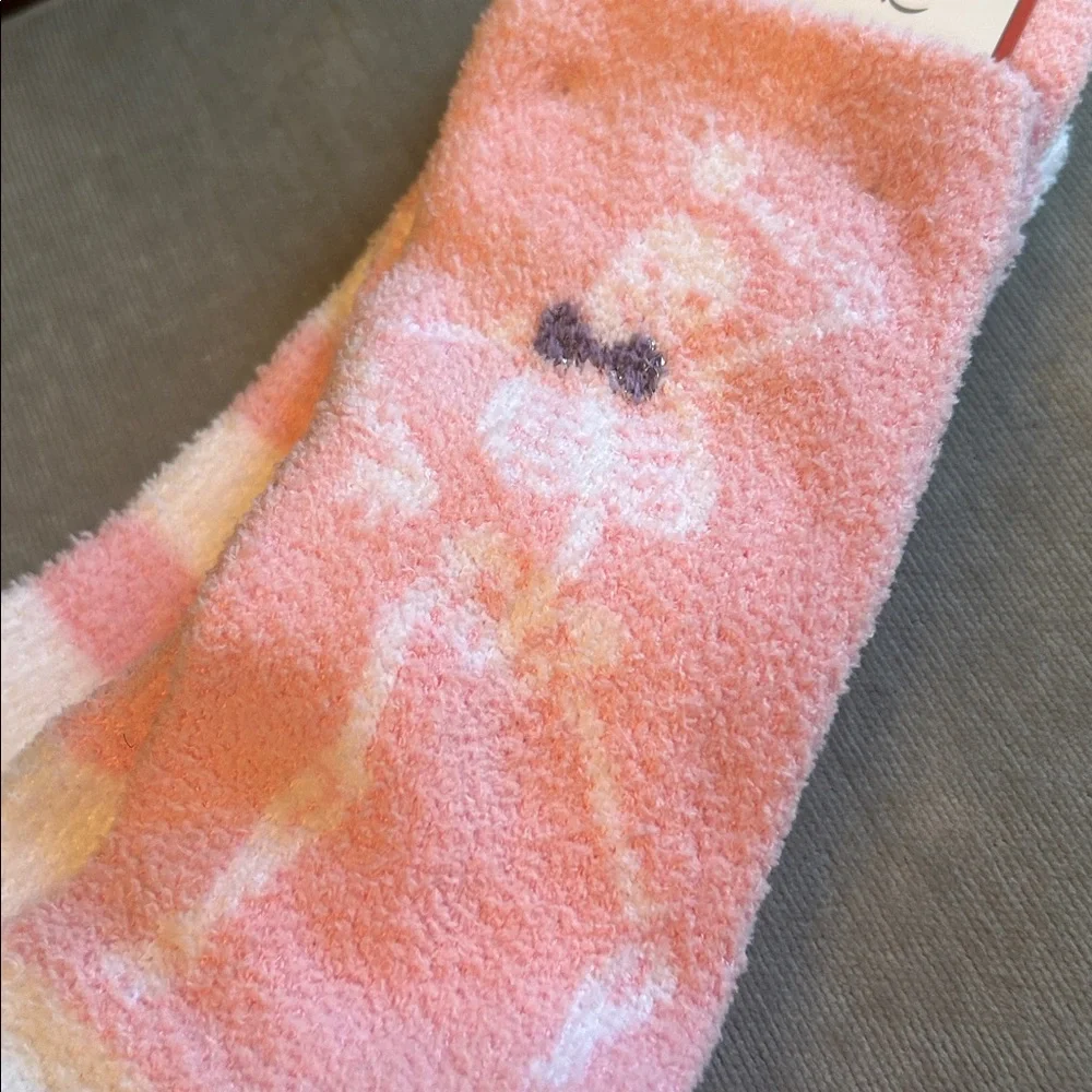 HALLMARK Microvelour Crew Socks Summerween 2 pairs shoe size 4-10 NWT